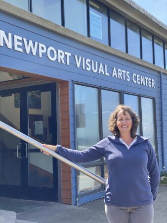 查斯·戴维森(Chasse Davidson)是新港视觉艺术中心的新任执行董事